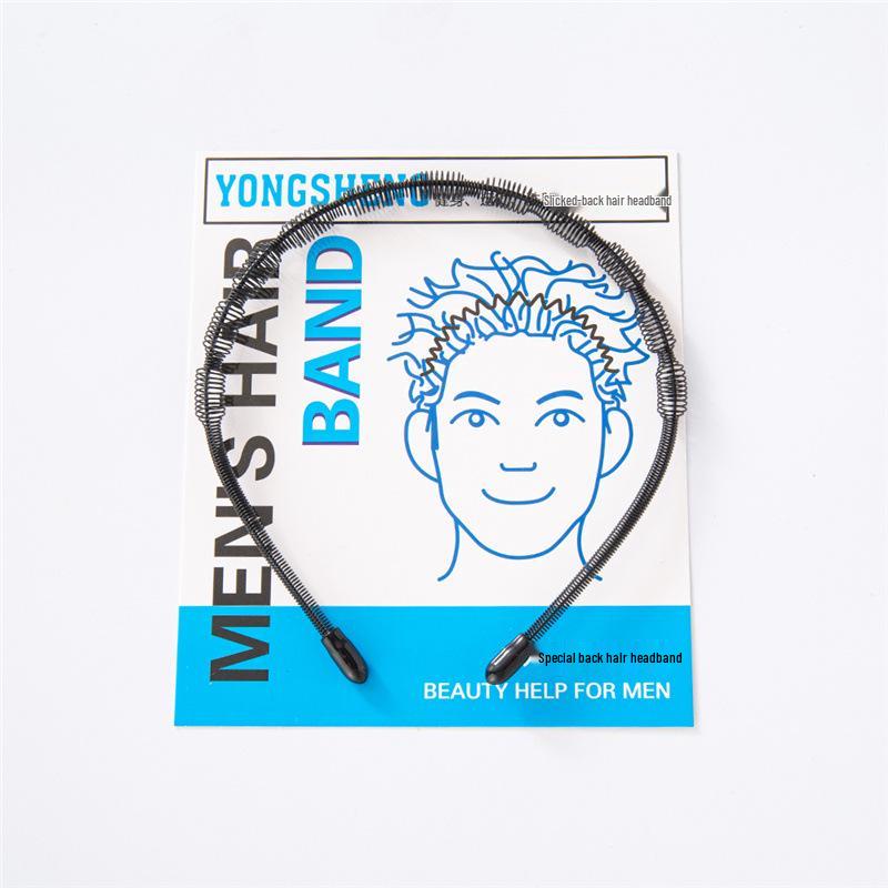 Men's Korean Style Minimalist Wavy Hairband