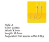 20Hook /10 Pair of New Fine Packaging Fishing Tackle Fishing Line Double Hook Manual Double Hook Fishing Tools Hook Bait