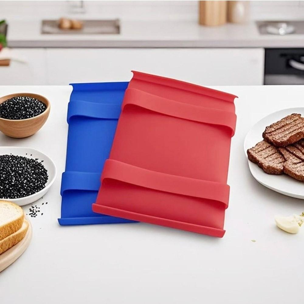 Thickened Silicone Insulation Gloves Heat Resistant Non-slip Kitchen Hand Clamps Stain-resistant Waterproof Baking Oven Mitts
