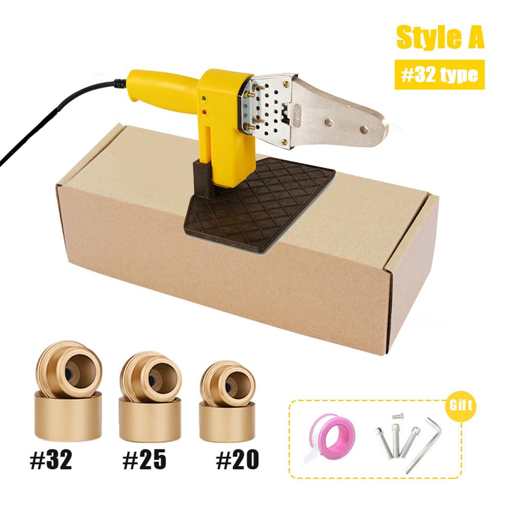 Mașină de sudat țevi 600/800/1000W Fier de lipit țevi Sudură plastic PB/PP/PE/PPR Încălzire țevi Topire la cald Unealtă electrică