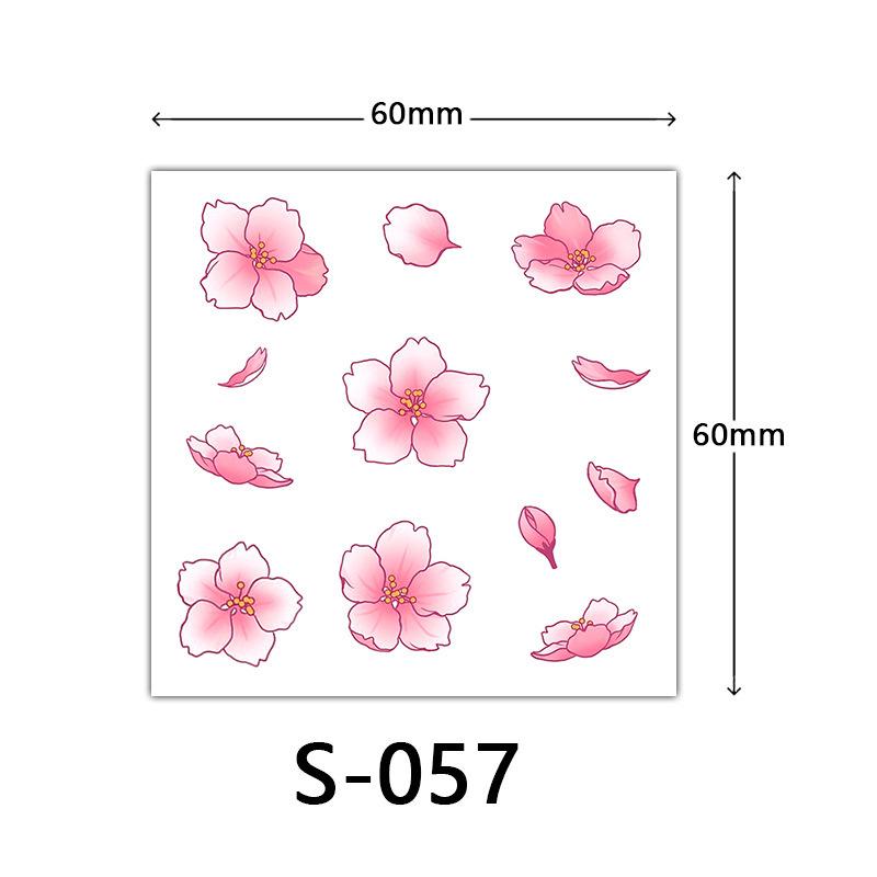

Маленькие Цветочные Татуировки Наклейки Для Женщин 3d Цветные Татуировки Наклейки Роза Лотос Бабочка Цветок Татуировки