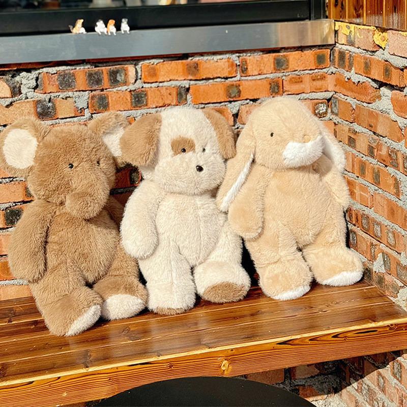 Cute Long-eared Rabbit Plush Elephant Toy Dog Doll Children Sleep Pillow Girls Birthday Gift