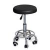 Spot Simple Pu Leather Elastic Round Stool Cover Waterproof Lift Chair Cover Bar Beauty Salon Small Round Stool Seat Cushion Cover
