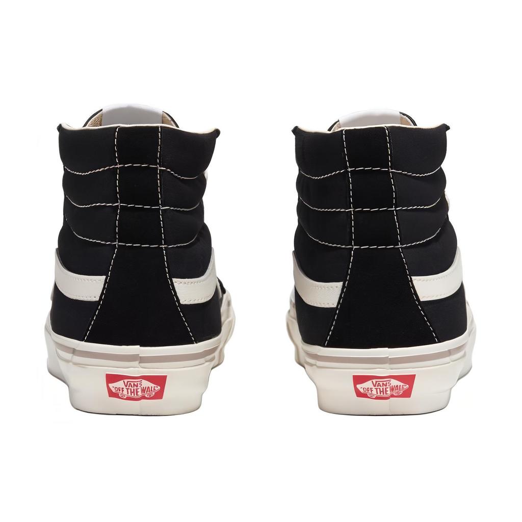 New Vans SK8 Skate Hi Reissue 38 Cushioning Wear Resistant High Top Skateboard Shoes Unisex Black White VN000CTB1KP1