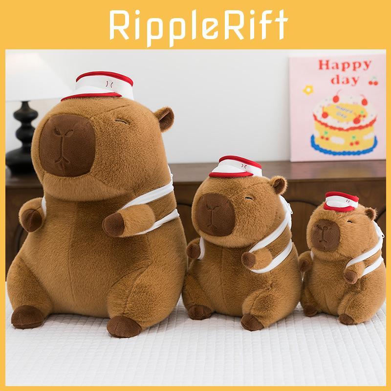 Capybara Plush Toy With Soft Pp Cotton Filling For Kids Bedroom Decor