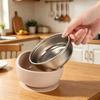 Silicone Suction Bowl with Stainless Steel Liner - Child's Anti-fall Training Bowl
