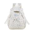 Schoolbag Korean version cartoon star printing backpack female niche design college style student schoolbag large capacity casual backpack