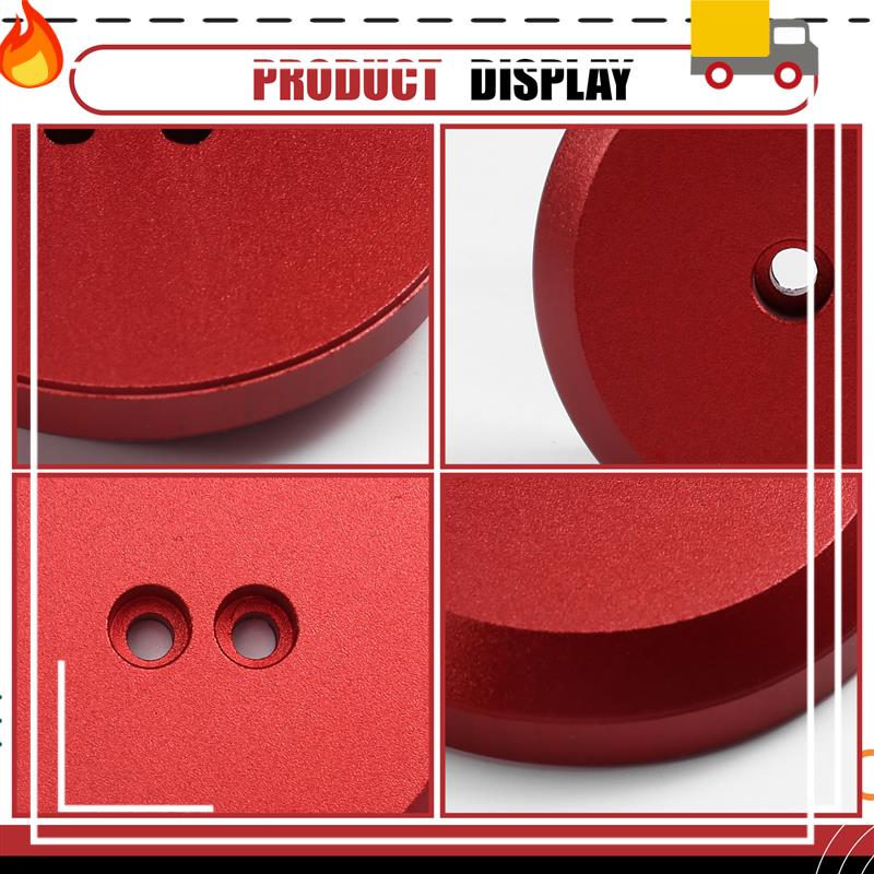 Jack Pad Aluminum Lifting Pucks Floor Jack Adapter For Corvette C5 C6 C7 C8 944 964 993 996 997 911 Red