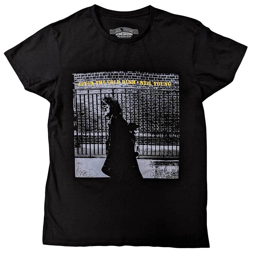 Neil Young After The Gold Rush T-Shirt Black New Unisex T-Shirt XXXXL