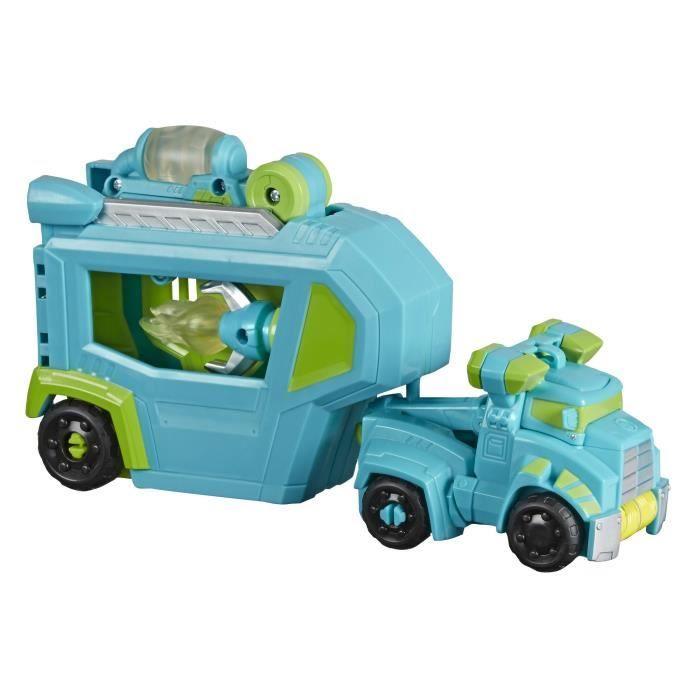 Transformers Playskool Rescue Bots Academy Figure - Hoist Rescue Robot and Electronic Trailer 11 Cm
