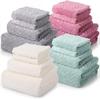 Thickened Absorbent Wheat Ear Coral Fleece Towel Bath Towel
