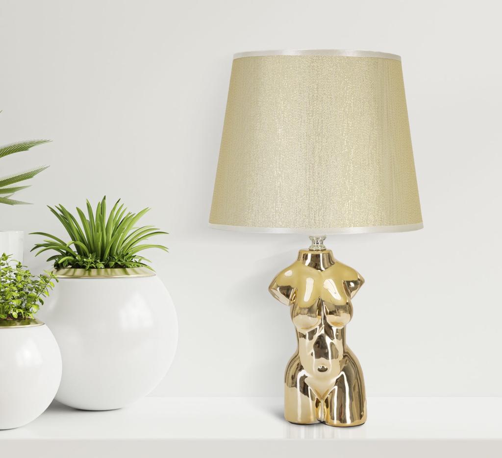 Table Lamp Glam Woman Cm Ø 25X39,5