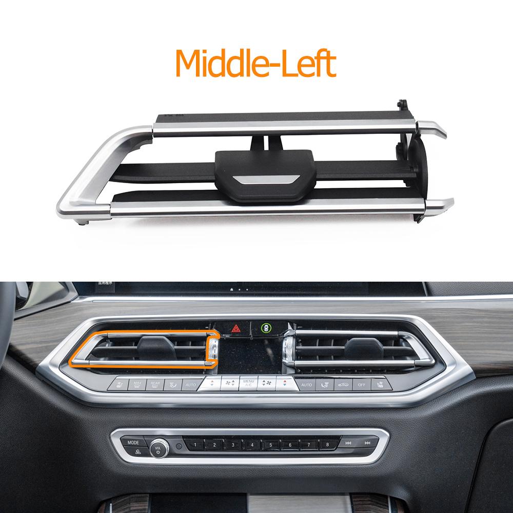 Car Dashboard Middle Air Conditioning AC Vent Outlet Grille Repair Kit For BMW X5 X6 X7 Series G05 G06 G07 2019-2022 64119458543