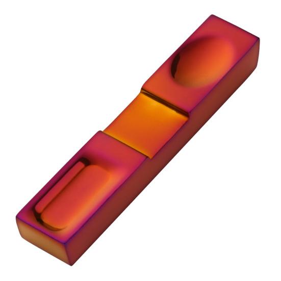 Odkladač na hůlky Nordic styl Leštěná nerezová ocel Odkladač na lžíce a vidličky Protiskluzový Prostorově úsporný Držák na příbory pro kuchyňský organizér