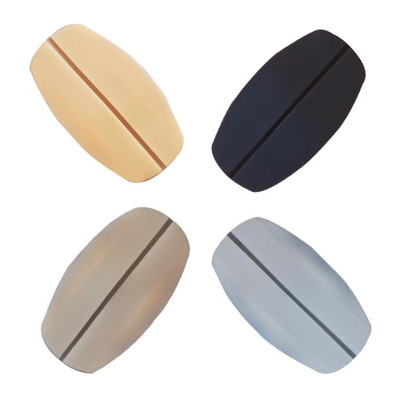 Transparent Silicone Anti-Slip Shoulder Pads for Bras - Soft Decompression Design