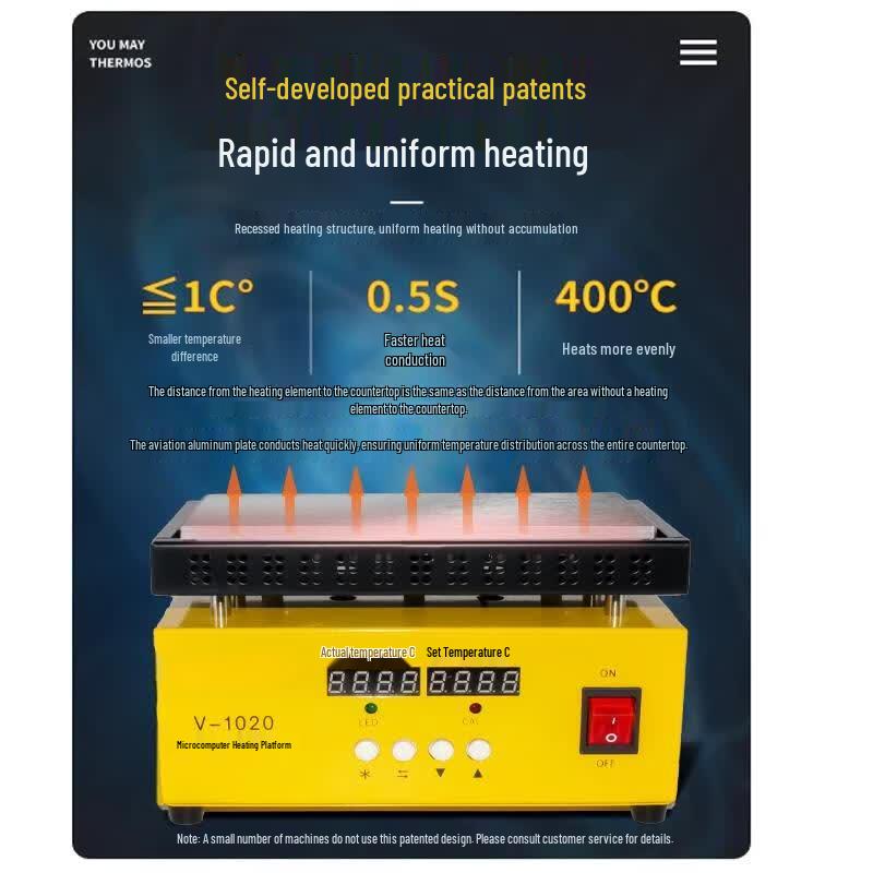 Adjustable Temperature Heating Platform
