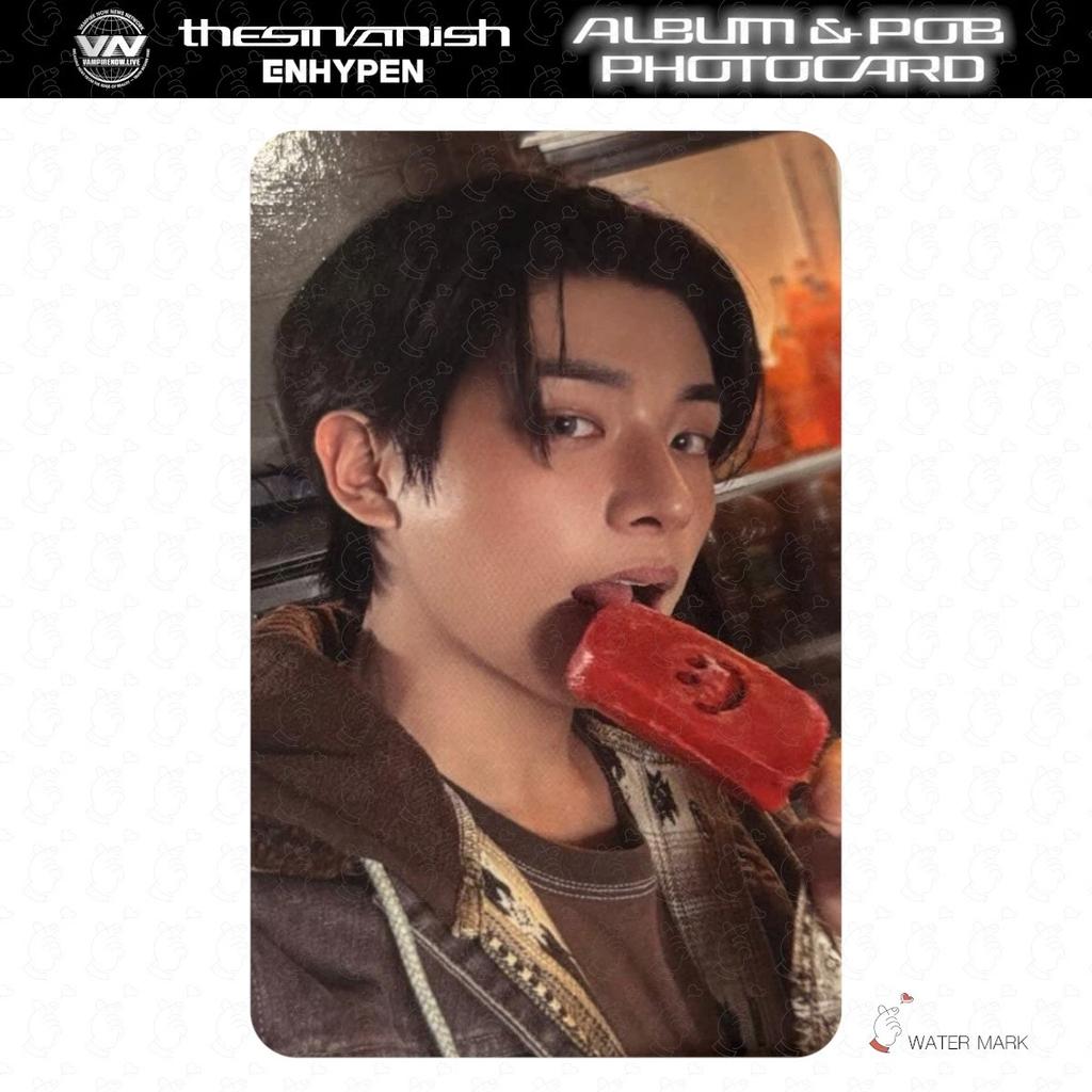 VORBESTELLUNG ENHYPEN THE SIN VANISH ALBUM Fotokarte Japan POB Glücksziehung OFFIZIELL FORBIDDEN AFTERLIGHT STORM FUGITIVES