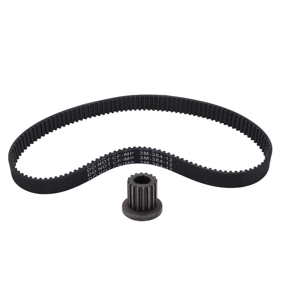 

3M-384-12 Drive Belt Rubber Transfer Drive Belt Durable Closed Loop Pulley Belt E-Bike Scooter