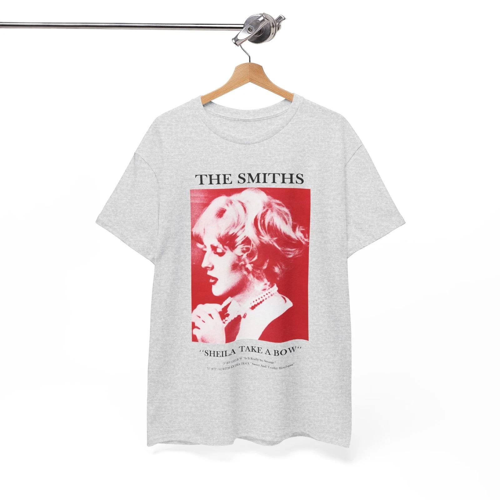 

The Smiths Sheila Take A Bow Футболка Вінтажна Ретро Крута Подарунок Унісекс Футболка 4XL
