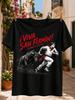 Viva San Fermin Runner And Bull Graphic Dramatic And Red Scene Of A Runner Esing A Charging Bull Unisex All Tshirt