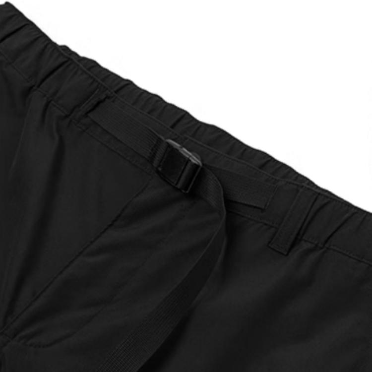 Timberland SS25 Outdoor Water-Resistant Windproof Cuffed Casual Pants Men Bottoms Black A6Y7P-001