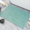 New Odorless Anti-Slip Bathtub Mat with Suction Cups and Multi-Hole Drainage