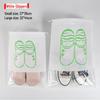 Thickened Transparent Non-Woven Drawstring storage bag for Shoes, Toys, and Travel - Dustproof and Spot-Free.