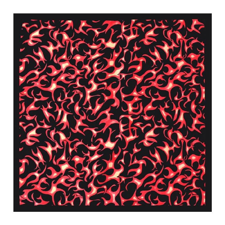 Fascia per Capelli Unisex da 21'' Foulard per Capelli Fascia per Capelli Turbanti Lisci Fantasia Fuoco