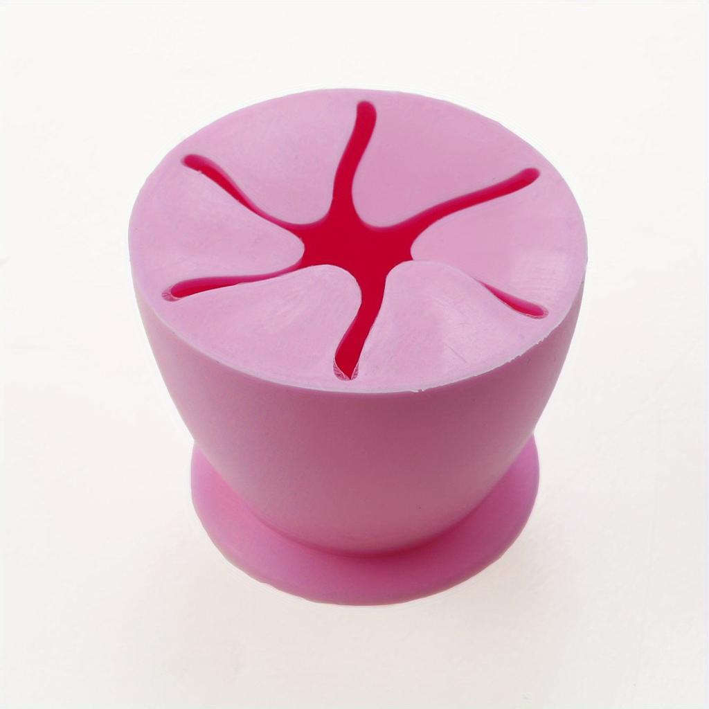 Desktop Garbage Collection Box Vinyl Weeding Scrap Collector With Suction Cup Silicone Storage Ball Waste Box