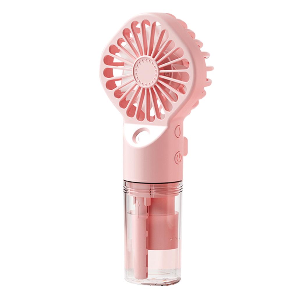 Handheld Fan Portable Handheld Misting Fan Rechargeable Operated Spray Mist Fan Water Mist Fan Outdoors Misting Personal Cooling
