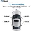 ECCPP Door Handles Interior Inside Inner Driver Passenger Side for 1997 1998 1999 2000 2001 Camry Beige(2pcs)