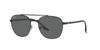 Sunglasses RB3688 Black Dark Gray Lenses Ray-Ban 55/Crystal (1.9)