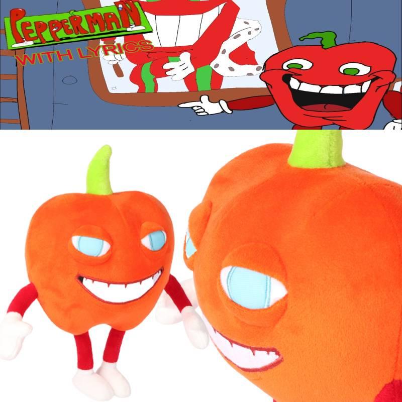 Pepperman Plush Toy From Pizza Tower Game