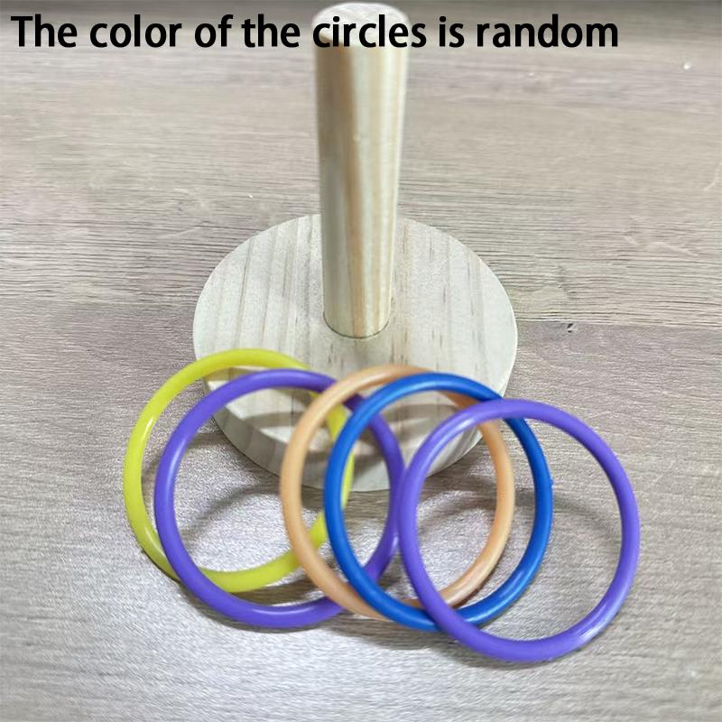 

Bird Training Ring Toy Parrot Educational Toys 3 Pcs Interactive Bird Ring Set For Agility And Cognitive Play At Home