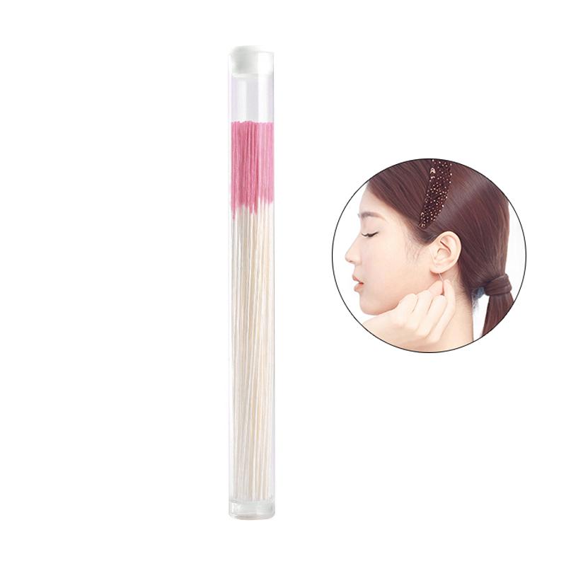 60pcs Pierced Ear Cleaning Herb Solution Paper Floss Hole Aftercare Tools Kit Disposable Earrings Cleaner