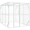 VidaXL Jaula para pájaros Antracita 210 x 304 x 213 cm