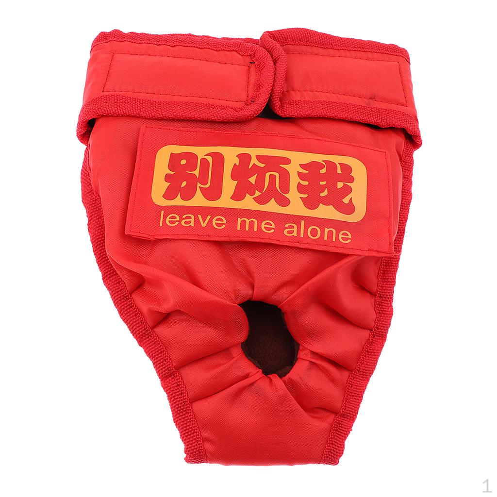 

Female Dog Diapers Reusable Panties For Small To Large Dogs S