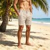 Men's Linen Casual Shorts for Summer - Lightweight Breathable Beach Vacation Shorts