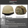 MICH2000 Tactical Helmet with 2nd Gen Cover, 1.3KG Fiberglass, Anti-Riot & Anti-Impact, 57-60CM for Security