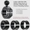 UTV Motorcycle Bicycle Handlebar Mount Adapter Clamp Base with 1" Ball Fit 1.5''/1.65''/1.75''/1.85''/2'' Roll Cage Bar
