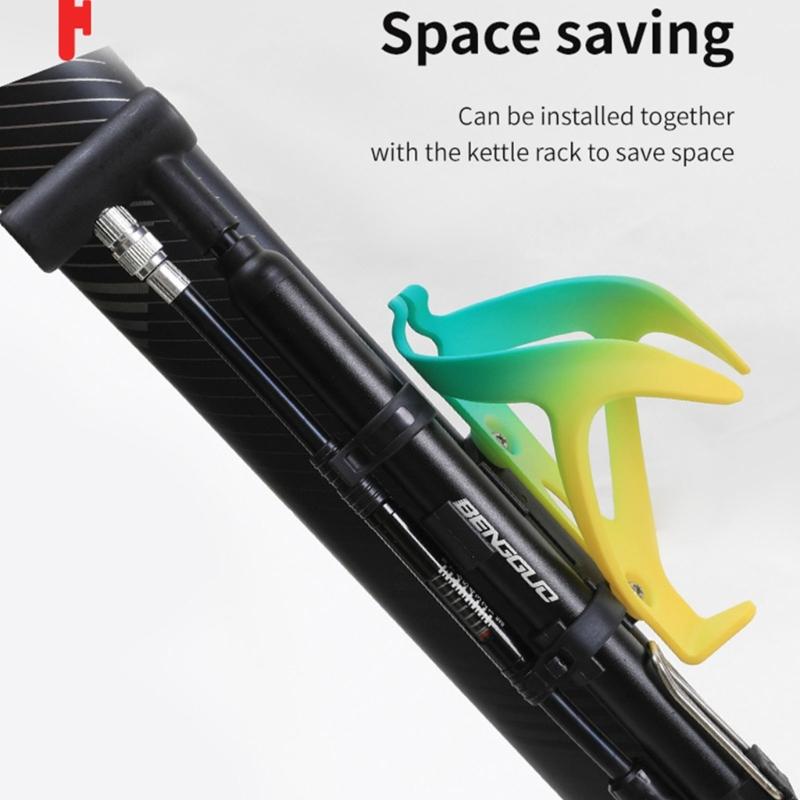 Light Weight Durability Bike Pumps With Ergonomic Portables Small Bike Pumps for Quick Inflation and Easy Operations