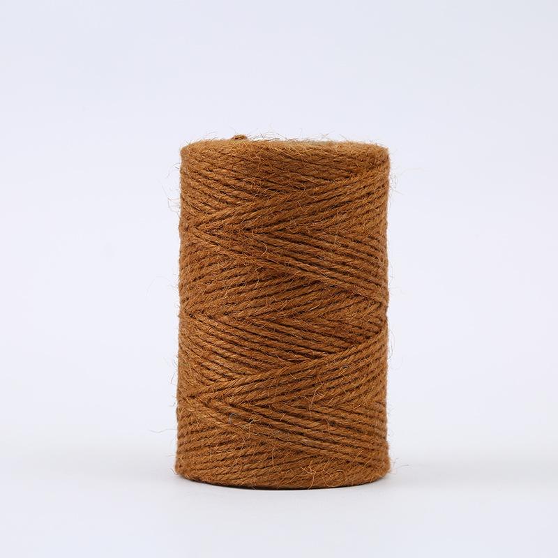 Color Cylindrical Hemp Rope Diy Hand-Woven Tapestry Decorative Wire, Photo Frame Decorative Material Rope Accessories