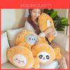 Cuscino Coperta Pesce Cartone Animato Carino Per Bambine, Morbido ed Elastico, Materiale Peluche, Design Tre-in-uno Per Dormire, Riposare e Calore, Con Piumino