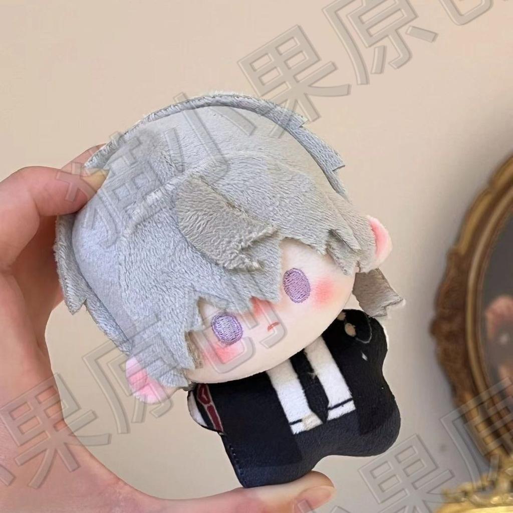 10Cm Anime Game Collar×Malice Okazaki Kei Enomoto Mineo Sasaduka Takeru Cosplay Plush Doll Cute Backpack Pendant Keychain Gifts