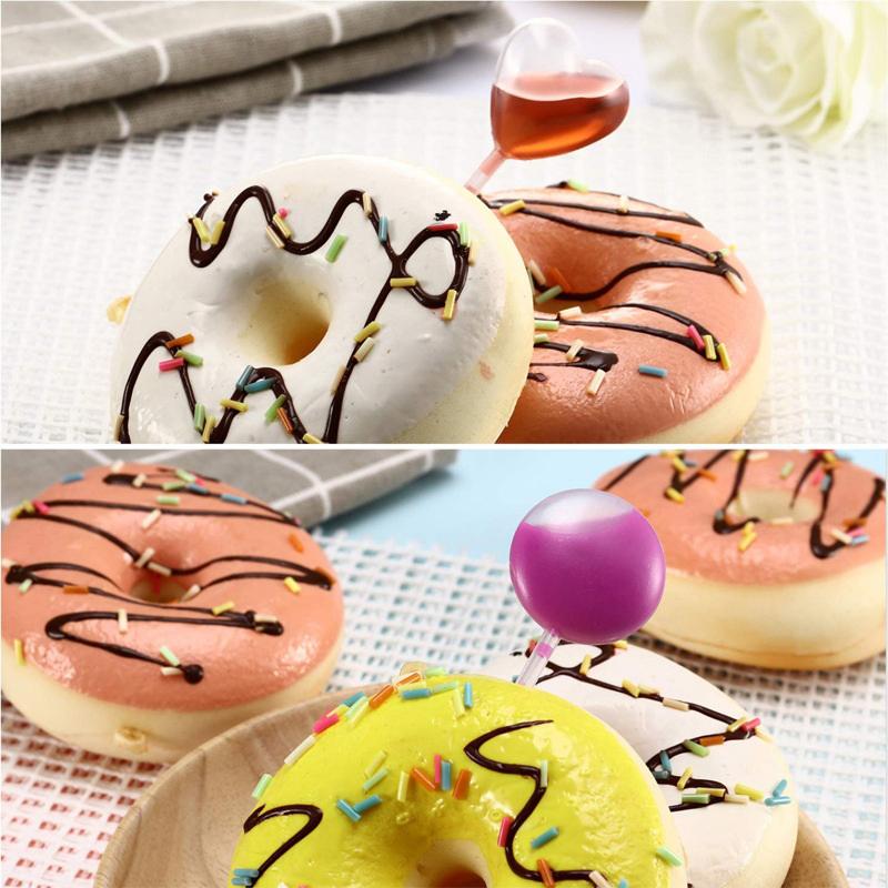 50Pcs Mini Dropper 4Ml Disposable Jam Dropper For Cupcakes Sauce Squeeze Transfer Pipettes Dropper Dessert Stuffed Cake Decor