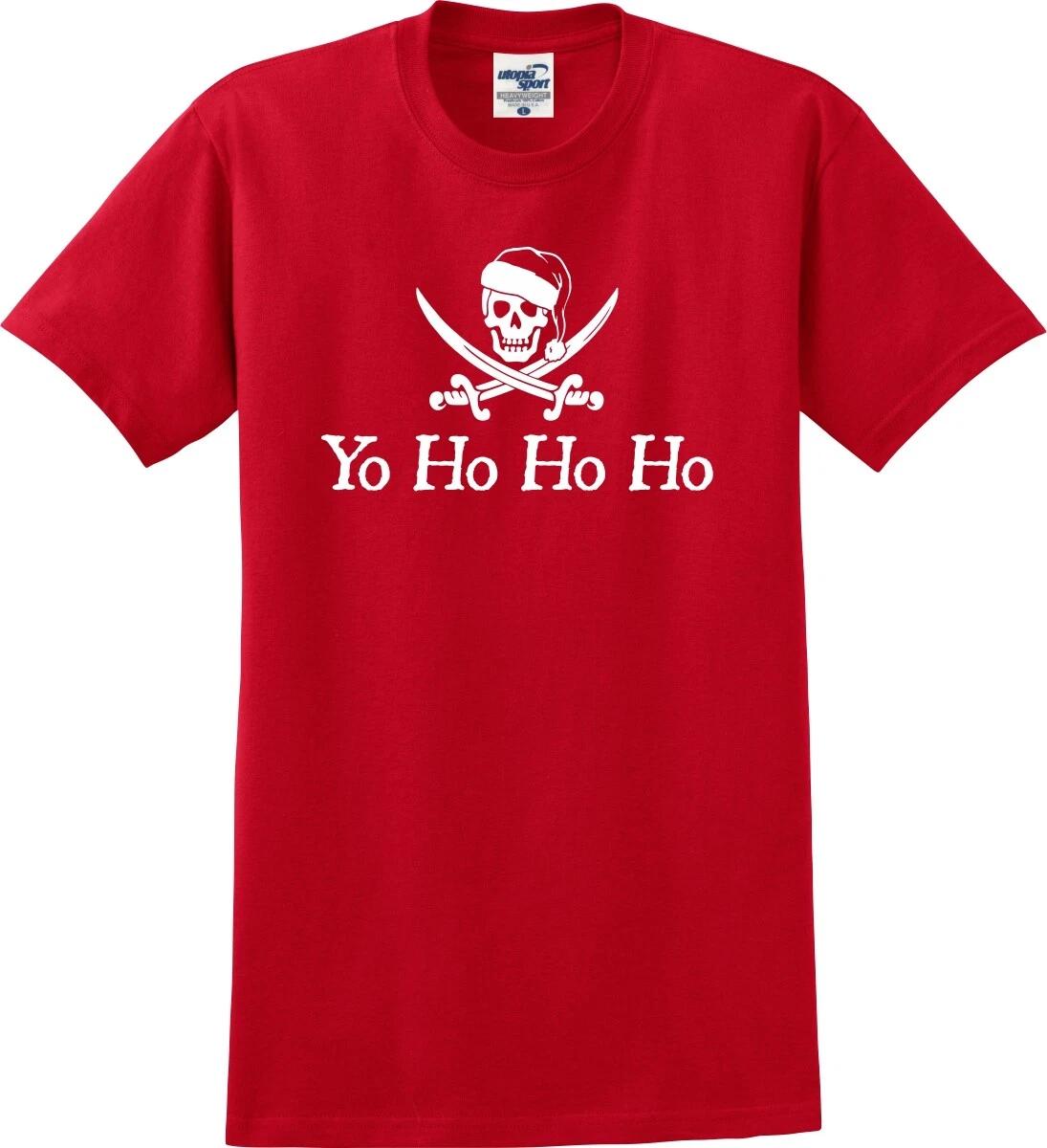 Yo Ho Ho Ho Santa Pirate Unisex T shirt (S-5X) S