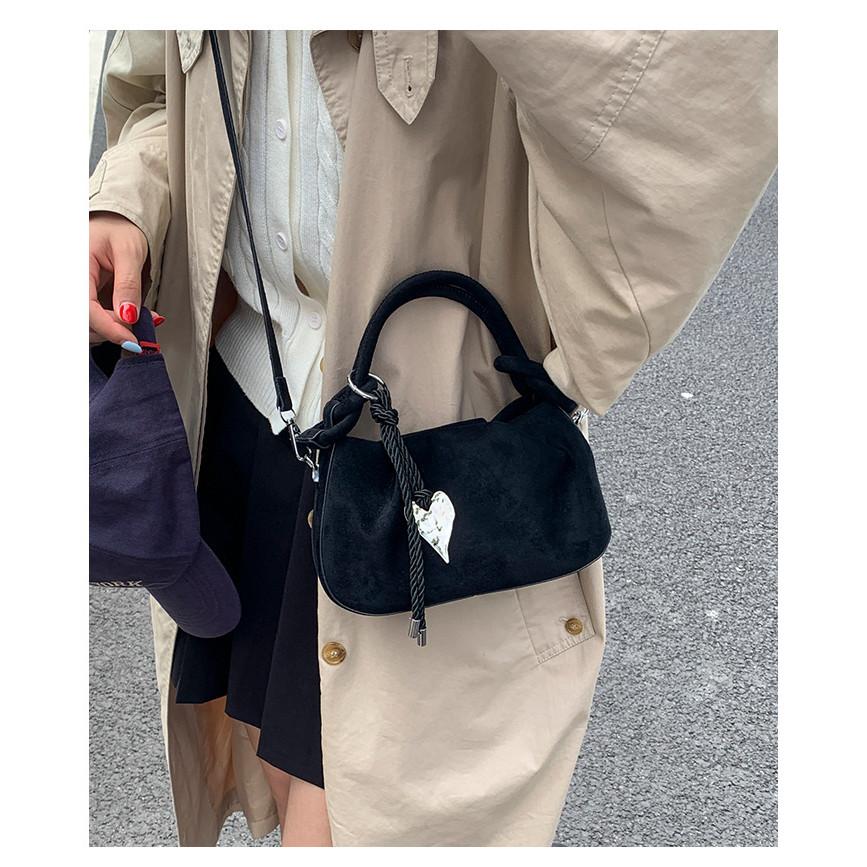 IELGY Ladies Messenger Bag Retro Autumn Winter Fashion Dumpling Bag