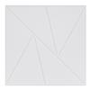 18 Pack Acoustic Wall Panels 11.8 X 11.8 X 0.4 Inch Self-Adhesive White