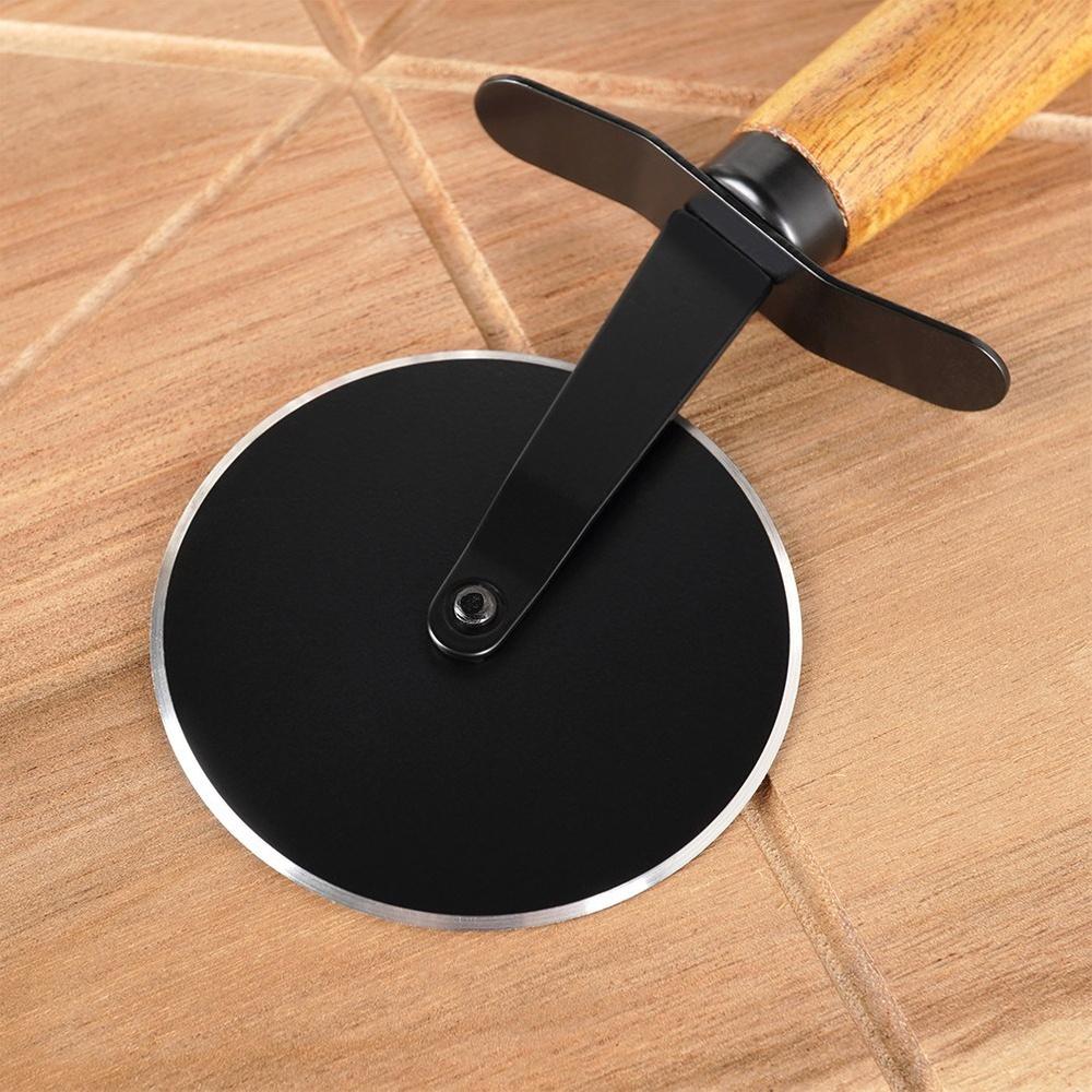 Deska Do Pizzy Krojenia Serwowania Podawania Nóż Nożyk Radełko Do Krojenia