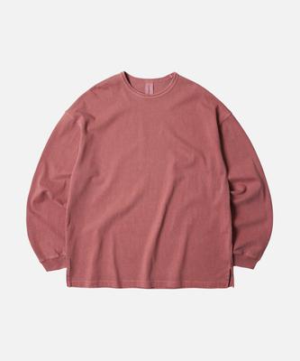 FRIZMWORKS Og Pigment Dyeing L/S Tee _ Pink